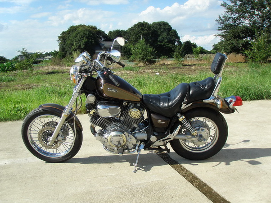 Yamaha Virago 750 черный