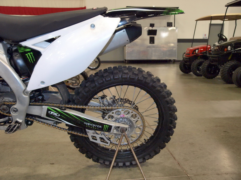 Kawasaki KX 450 по снегу