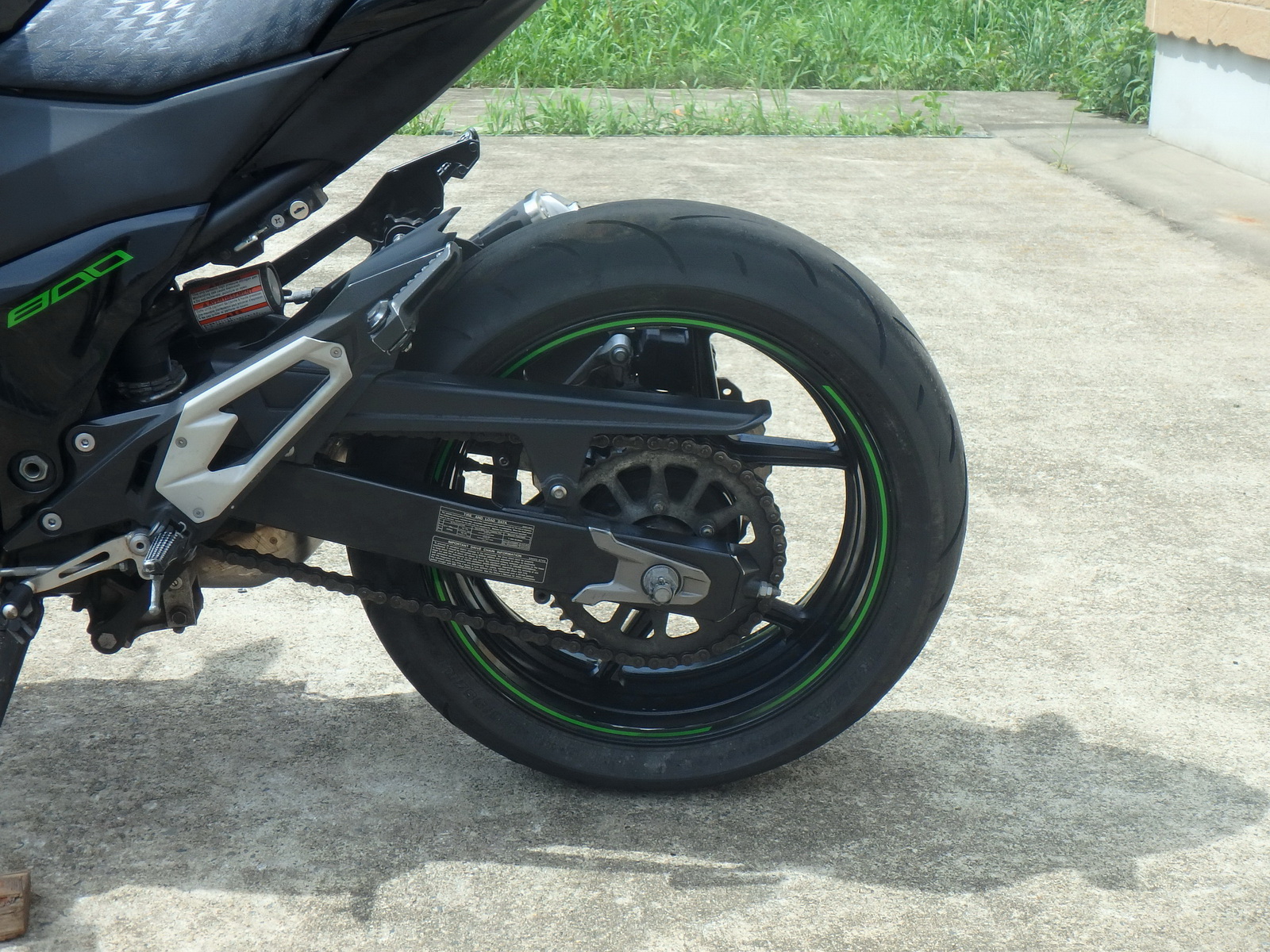 Kawasaki z800 Black Carbon